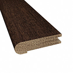Prefinished Tudor Brazilian Oak Hardwood 3/4 in thick x 3.125 in wide x 78 in Length Stair Nose